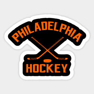 Retro Philadelphia Hockey Sticker